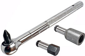 Hi-Lok Roller Ratchets With Replaceable Spindles